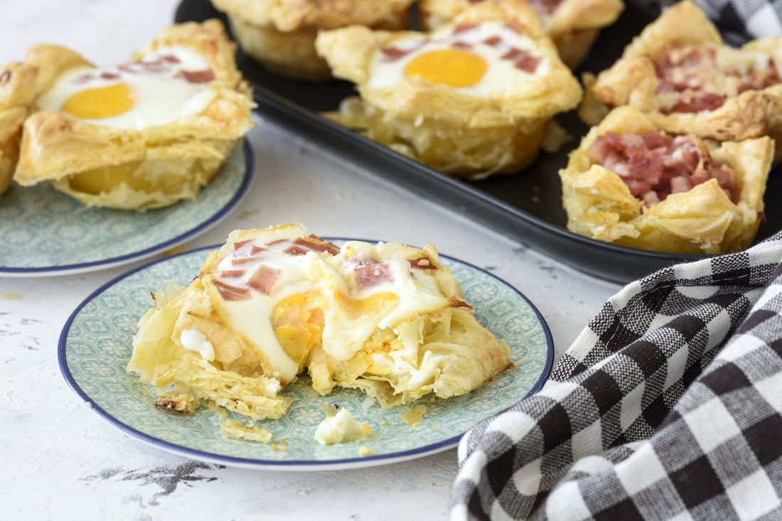 Ham, Egg, and Cheese Brunch Cups