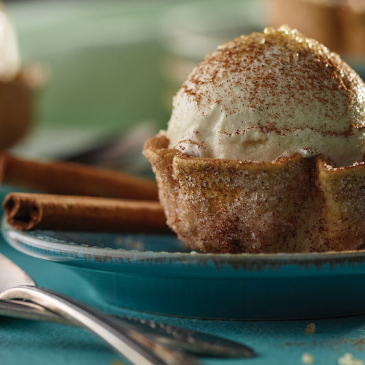 Horchata Ice Cream With Cinnamon Shells