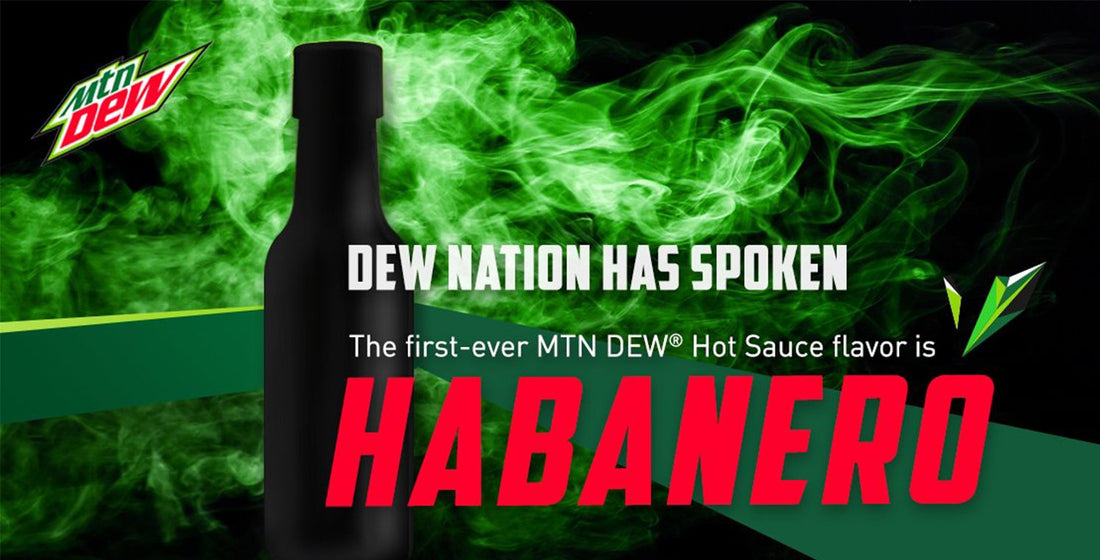 Can You Handle Mountain Dew's New Hot Sauce?