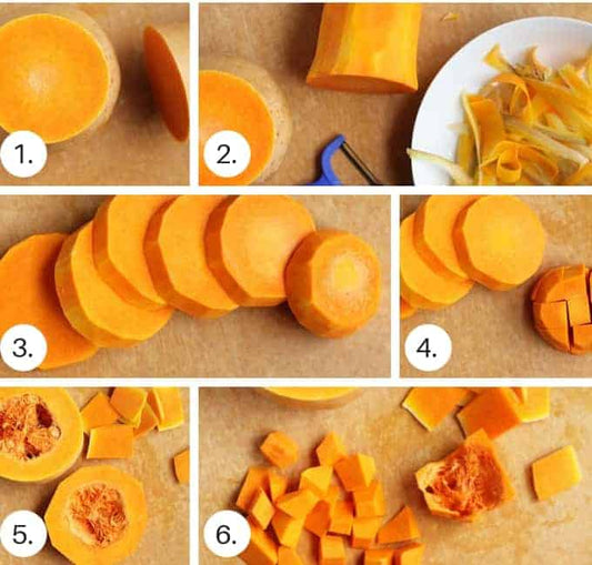 How To Cut Up A Butternut Squash (Video)