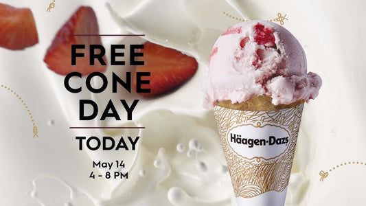 May 10 Is Free Cone Day At Haagen-Dazs