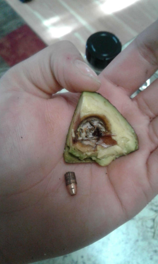 Bullet In Avocado (Photo)