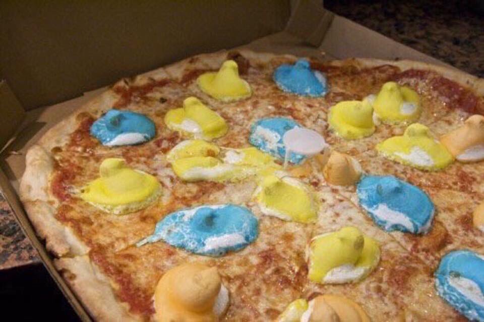 Pizza Topped With Peeps Is A Culinary Crime (Photo)