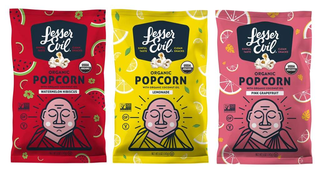 LesserEvil Presents Their New Popcorn Line-Up, Including their Summertime Flavor Watermelon Hibiscus