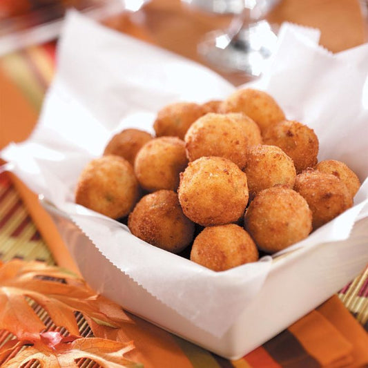 loaded fried mashed potato balls