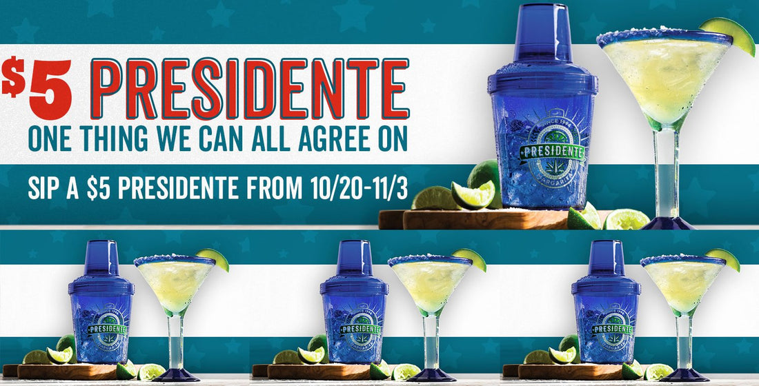 Go Get Your $5 Presidente Margaritas Through Election Day at Chili's