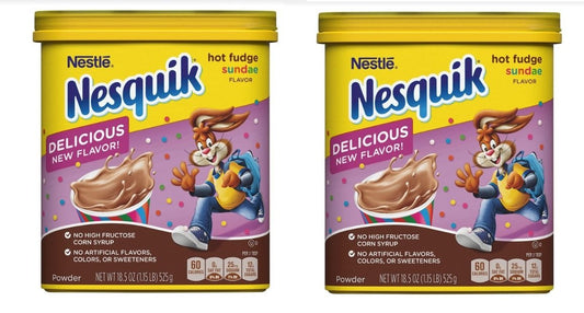 Your Childhood Self is Going to Love Nesquik’s Hot Fudge Sundae Chocolate Milk Powder