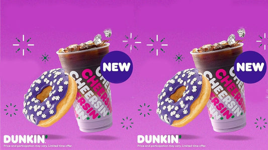 New Holiday Release at Dunkin' Donuts features Sugarplum