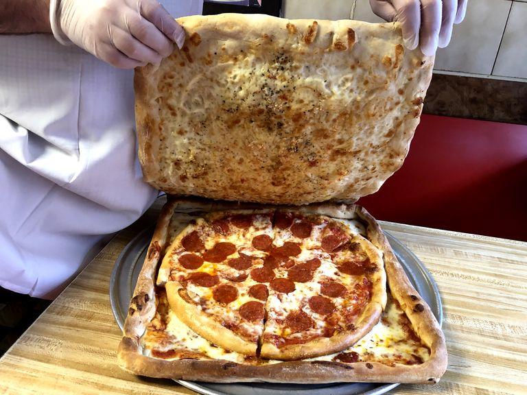 A Pizza Box Made Out of Actual Pizza