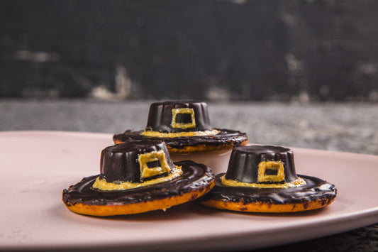 Pilgrim Hat Cookies