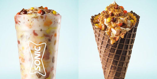 Sonic Unveiled 2 New Desserts Loaded With Reese's Cups And Peanut Butter