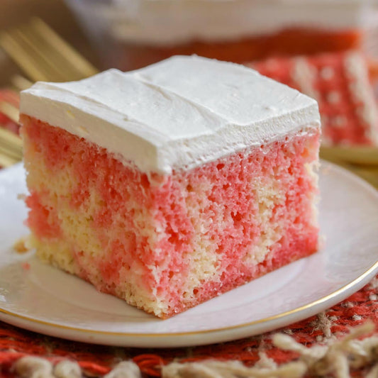 Watermelon Poke Cake