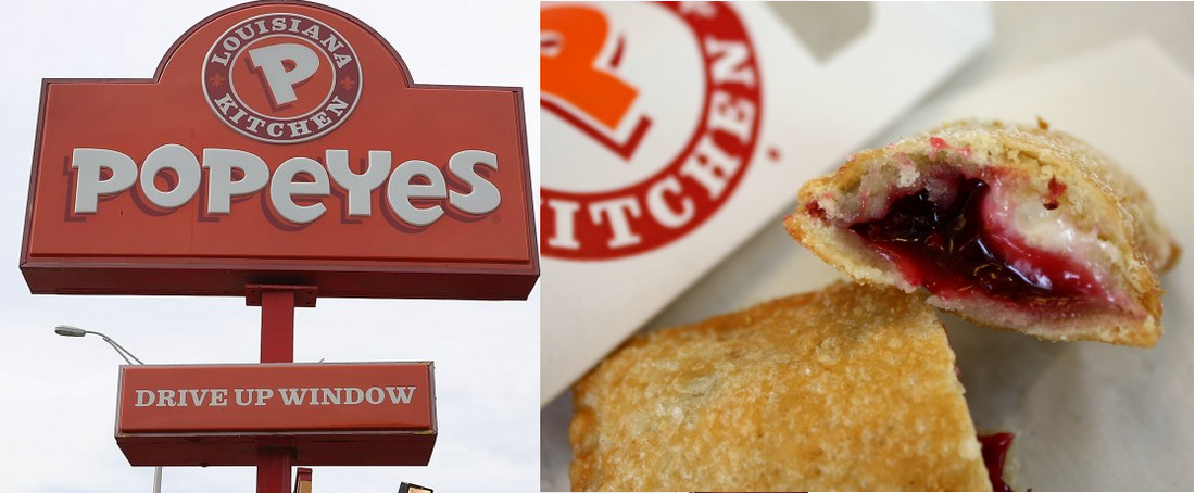 Blueberry Lemon Cream Cheese Pie from Popeyes is Your New Spring Go-To