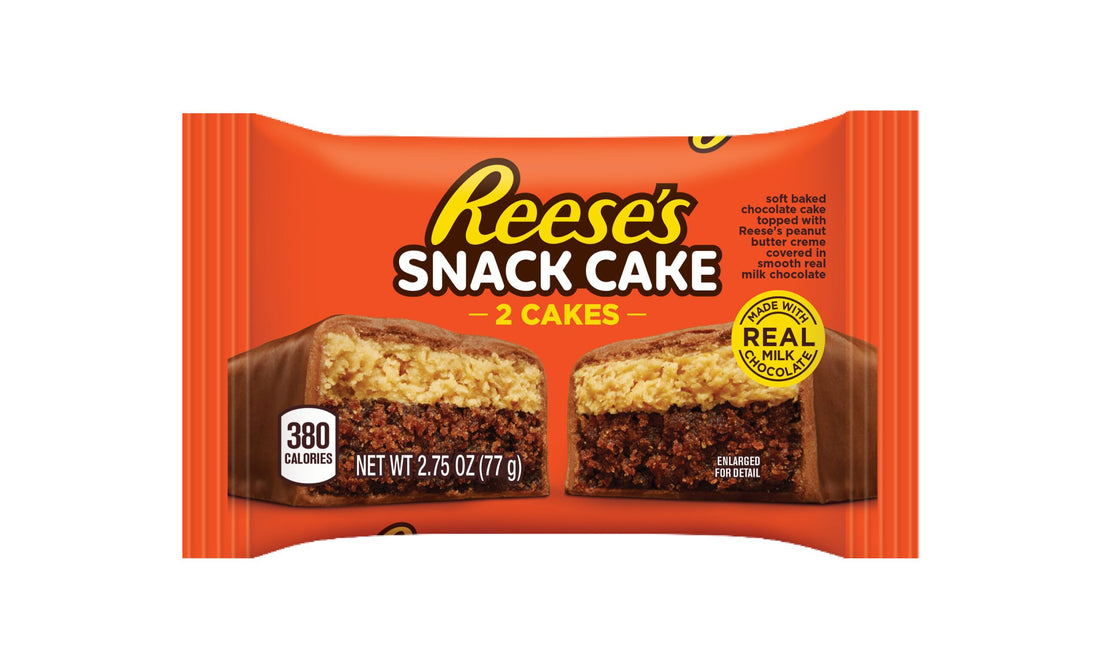 Reese’s Lovers Are Going Wild For New Reese's Snack Cakes