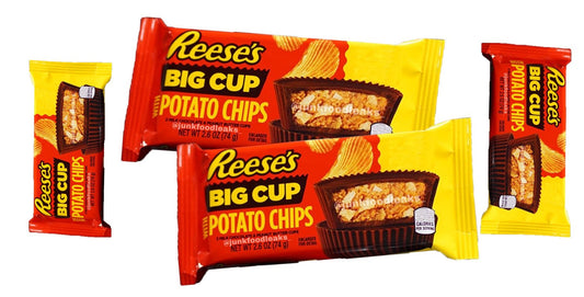 Reese's Big Cup Stuffed With Potato Chips Is The Perfect Amount of Sweet & Salty