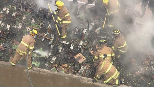 Truck Spills 40,000 Pounds Of Avocados In Texas