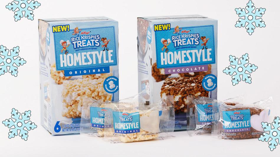 New Rice Krispies Treats Homestyle With More Marshmallows Folded Into Each Bite