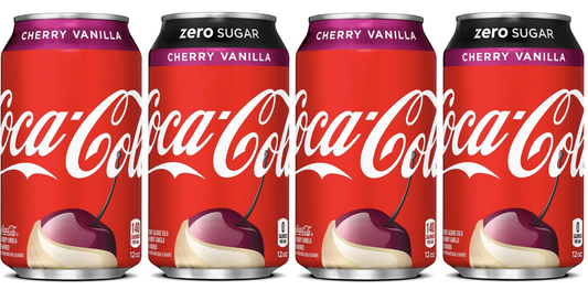Coca-Cola just launched a Cherry Vanilla Coke with a ZERO Sugar