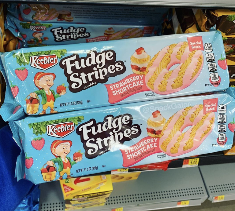 Limited Edition Strawberry Shortcake Fudge Stripes are Here
