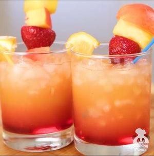 Boozy Fruit Kabob Cocktail