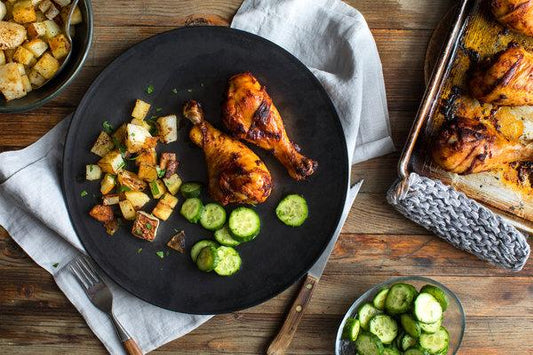 Sheet Pan Chicken Paprikash with Potatoes with a Modern Twist