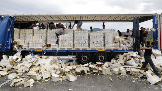 French Wine Producers Attack Spanish Wine Trucks