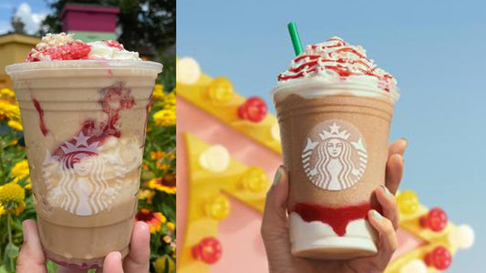Step Into Summer With Starbucks’ New Strawberry Funnel Cake Frappuccino