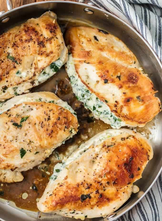 stuffed baked chicken