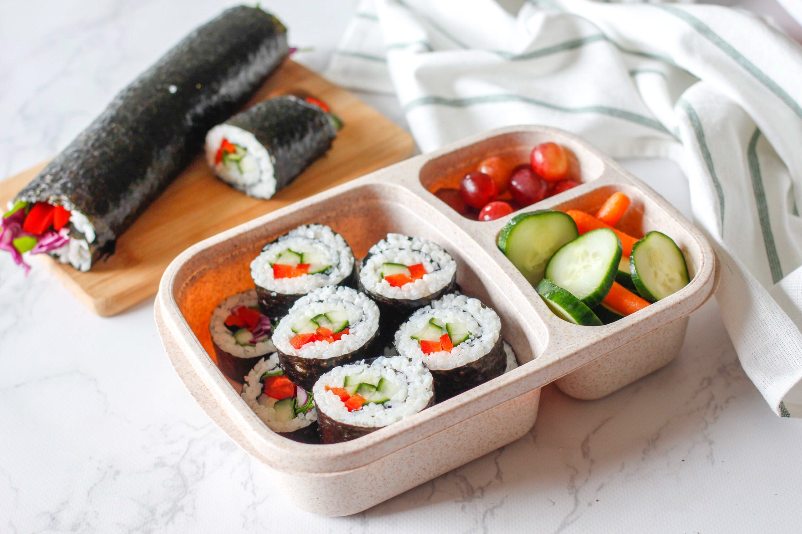 Simple Sushi Box Lunch Box Sushi Recipe at Orville Turner blog