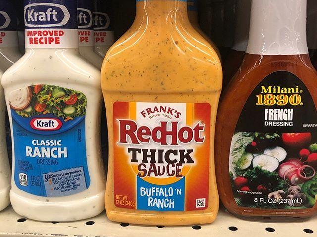 Frank’s Redhot combines Buffalo and Ranch