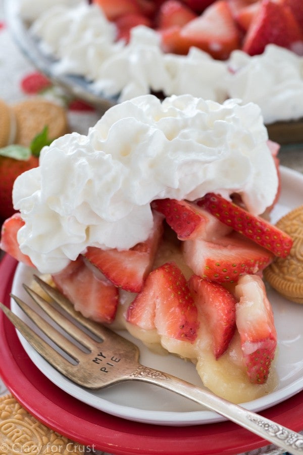 No-Bake-Strawberry-Shortcake-Pie||Strawberry Shortcake-Based Desserts